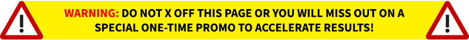 warning banner